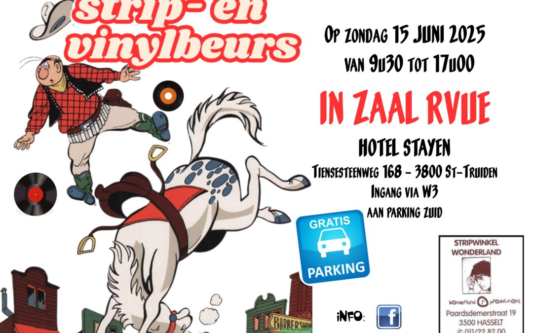 Strip- en Vinylbeurs Sint-Truiden